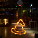 Happy Halloween Party Decorations Witch Hat Spider Ghost LED Lights for Halloween Home Bar Store Window Lights Hanging Ornament