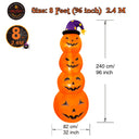 Inflatable Halloween Outdoor Decoration Pumpkins, Yard Lawn Lighted Blow-up Decorations Suitable for Holiday Parties