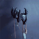 Witch's Hand Witch Decor Wall Hanging Statues Creative Wall Decor Resin Aesthetic Art Sculpture Retro Wall Witch Hand Decoration