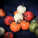 Simulation 4.5cm Small Pumpkin Decorations Halloween Christmas Home Party Desktop Layout Fruit Vegetable Crafts Photograph Prop