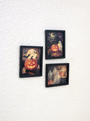 A Halloween Wall Hanging Decoration, Halloween and Easter Decorations, 1/6, 1/12 Dollhouse Model House Accessories, Photography Props, Micro-Landscape Decorations, Miniatures, Small Gifts, Giveaways, Home Decor Figurines