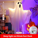LED Flying Ghost Halloween Decorations, Light Up Flying Hanging Ghosts for Indoor Outdoor Garden Party, Halloween Ornament Gifts