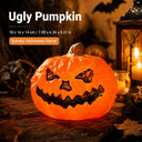 1Pc Decorative Pumpkin Halloween Props Lantern Decor Pumpkin Decoration Pumpkin Light Outdoor Halloween Decorationsation