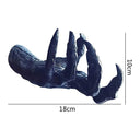 Witch's Hand Witch Decor Wall Hanging Statues Creative Wall Decor Resin Aesthetic Art Sculpture Retro Wall Witch Hand Decoration