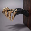 Witch's Hand Witch Decor Wall Hanging Statues Creative Wall Decor Resin Aesthetic Art Sculpture Retro Wall Witch Hand Decoration