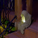 Witch Solar Energy Lamp Witch Solar LED Lawn Light Resin Garden Courtyard Decoration Lights Sculpture Figurines Dropshipping
