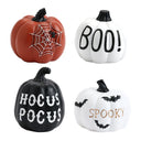 Cartoon Fall Pumpkin Ornament Atmosphere Thanksgiving Halloween Decoration Pumpkin Set Horror Resin Pumpkin Prop Home Decoration