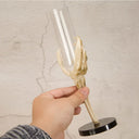 Halloween Decorations Retro Goblet Tableware Skeleton Hand Arm Design Plastic Champagne Flutes Halloween Party Bar Accessories