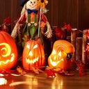 1Pc Decorative Pumpkin Halloween Props Lantern Decor Pumpkin Decoration Pumpkin Light Outdoor Halloween Decorationsation