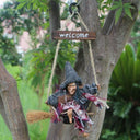 Halloween Arrangement Ghost Festival Bar Decoration Horror Realistic Horror Scary Hanging Ghost Flying Witch Pendant