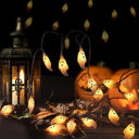 Halloween Ghost Shape LED Fairy Lights Battery Operated Spooky Glow String Horror Decor Prop For Home Holidays Party Decor Lamp