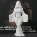 A 12cm ghost ornament, 3D printed white dress ghost decoration, funny Halloween indoor and outdoor decoration