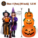 Inflatable Halloween Outdoor Decoration  Pumpkins, Yard Lawn Lighted Blow-up Decorations Suitable for Holiday Parties