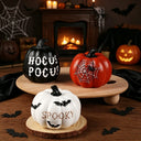 Cartoon Fall Pumpkin Ornament Atmosphere Thanksgiving Halloween Decoration Pumpkin Set Horror Resin Pumpkin Prop Home Decoration