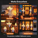 Halloween Decorations Outdoor Indoor Halloween Party Spooky Ghost String Lights LED Fairy Lights Yard Garden Interior Decorate