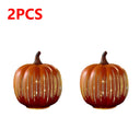 Halloween Twinkle LED Light Pumpkins Holiday Party Lighting Starry Night Pumpkins Lamp Desktop Ornament Halloween Decorations