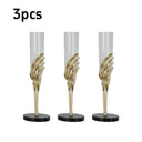 Halloween Decorations Retro Goblet Tableware Skeleton Hand Arm Design Plastic Champagne Flutes Halloween Party Bar Accessories